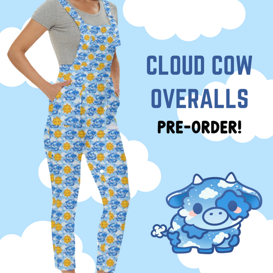 Cloud Cow Pinafore Overalls Pre-Order