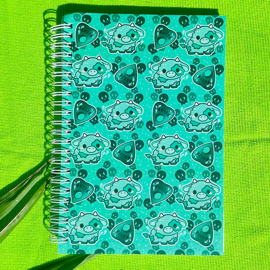 Ghost Cow notebook  ✨