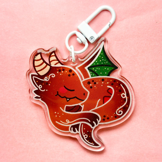 Gingerbread Dragon ✨ Dreamy Dragons keychain