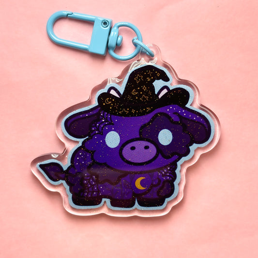 Witchy Cow ✨ Mini Moo keychain