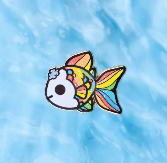 Rainbow Fish 🌈 Enamel Pin
