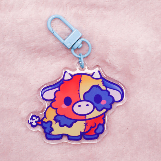 Plushie Cow 🧸 Mini Moo keychain